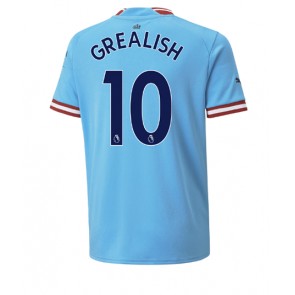 Manchester City Jack Grealish #10 Hemmatröja 2022-23 Kortärmad